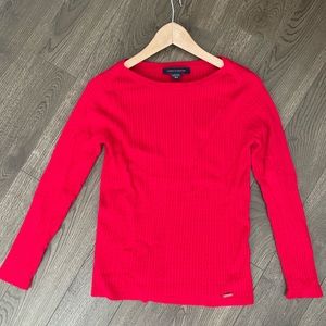 Beautiful soft cherry red sweater